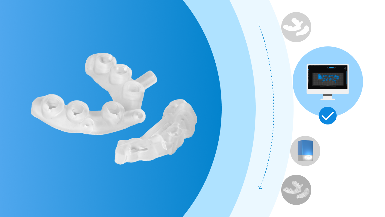 如何进行种植导板的打印预处理? | CHITUBOX Dental 用户支持